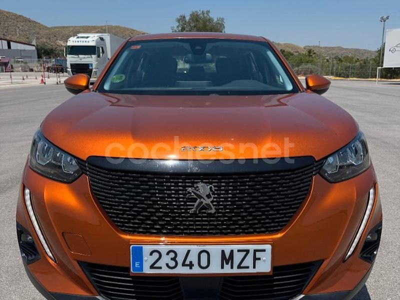 Naranja Usado 2021 Peugeot 2008 Active SUV | 15.500 € (Un poco caro) - Imagen 1/4