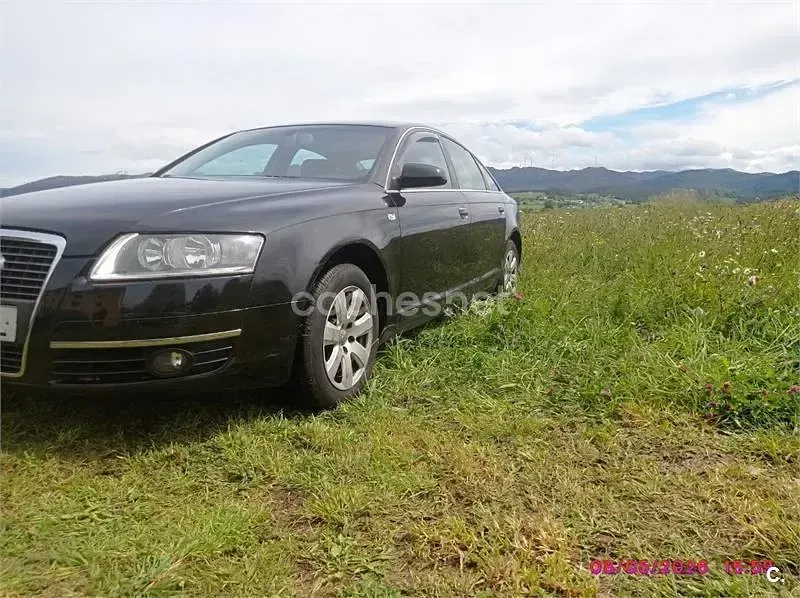 Usado Audi A6 140 CV (102 kW) 2007 Negro Berlina