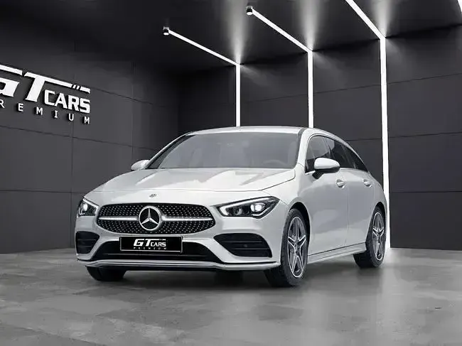 Usado Mercedes CLA250e Shooting Brake AMG 218 CV (160 kW) 2021 Blanco Familiar