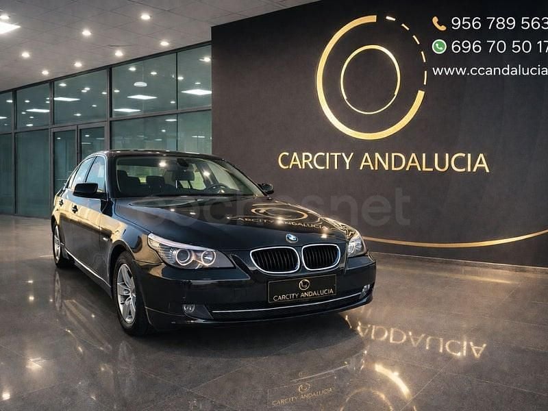 Usado BMW 520 177 CV (130 kW) 2007 Negro Berlina