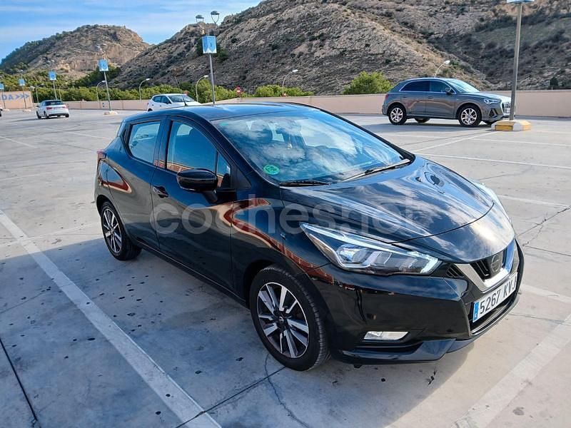Usado Nissan Micra Acenta 71 CV (52 kW) 2019 Negro Berlina