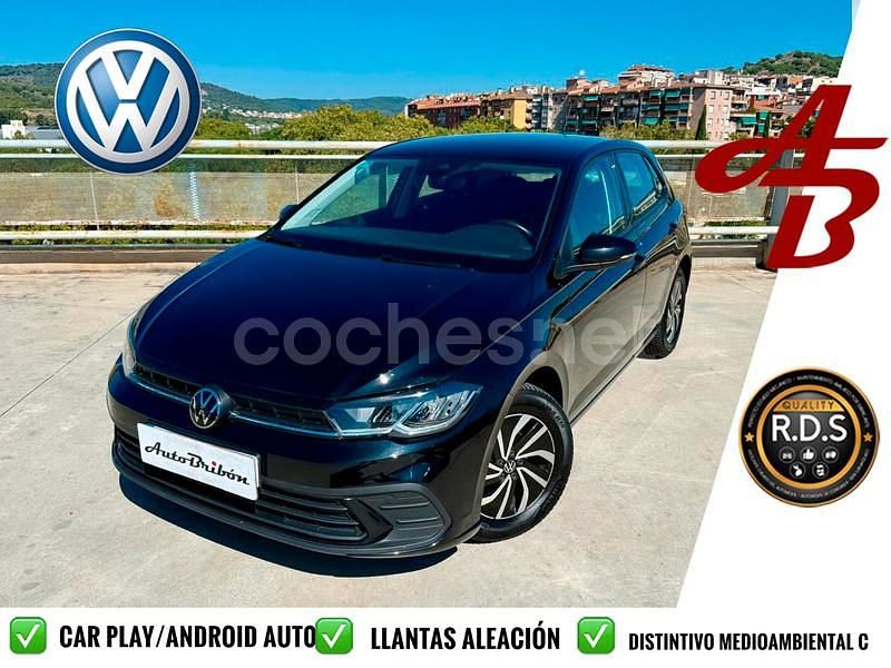 Negro Usado 2022 VW Polo Berlina | 15.990 € (Precio justo) - Imagen 1/4