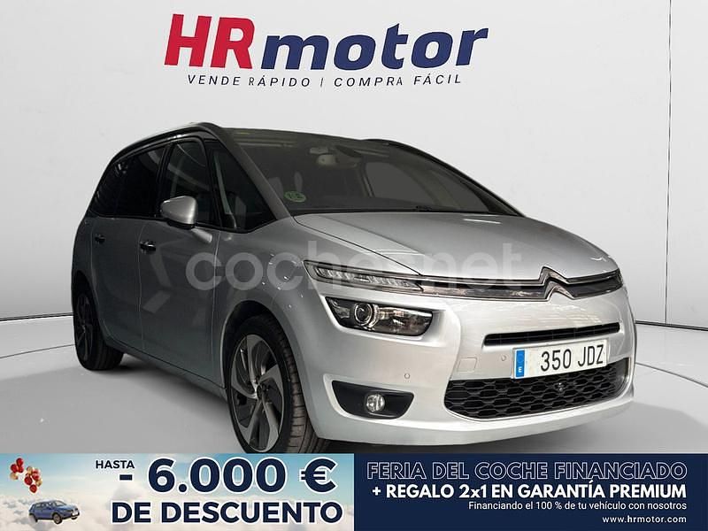 Gris / plata Usado 2015 Citroën C4 Picasso Intensive Monovolumen | 11.890 € (Precio justo) - Imagen 1/4