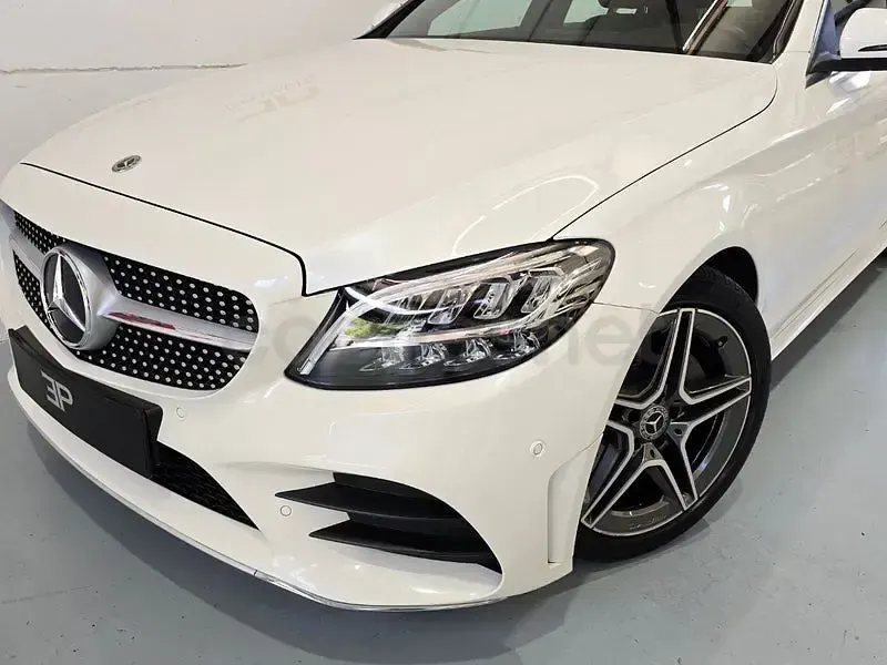 Usado Mercedes C180 156 CV (114 kW) 2019 Blanco Berlina