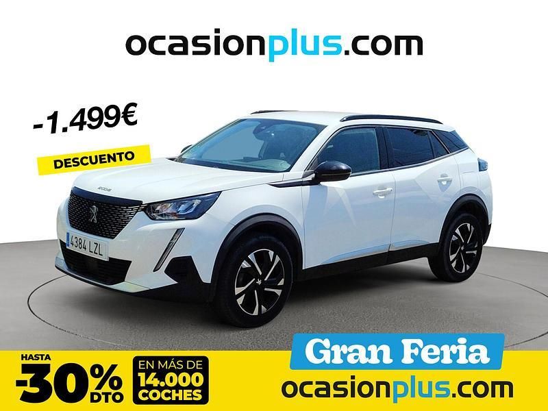 Blanco Usado 2022 Peugeot 2008 Allure SUV | 16.490 € (Precio justo) - Imagen 1/4