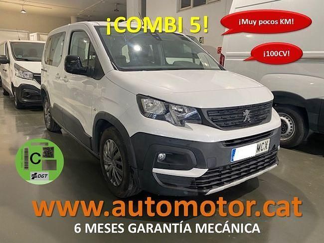 Blanco Usado 2022 Peugeot Rifter Access Monovolumen | 16.900 € (Precio justo) - Imagen 1/4
