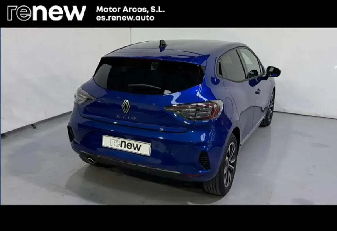 Usado Renault Clio Techno 91 CV (66 kW) 2024 Azul Utilitario