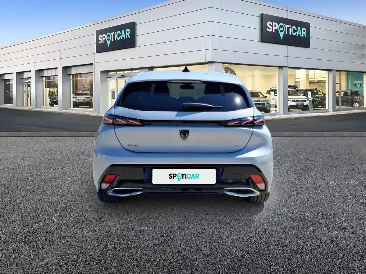 Usado Peugeot 308 GT 130 CV (95 kW) 2025 Blanco Berlina