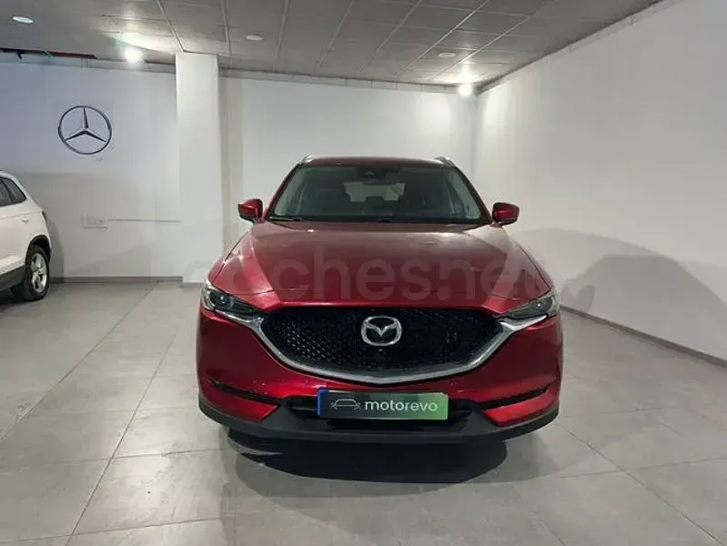 Usado Mazda CX-5 150 CV (110 kW) 2019 Granate SUV