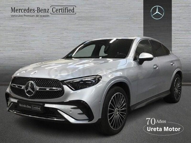Usado Mercedes GLC220 197 CV (144 kW) 2023 Gris / plata Coupe