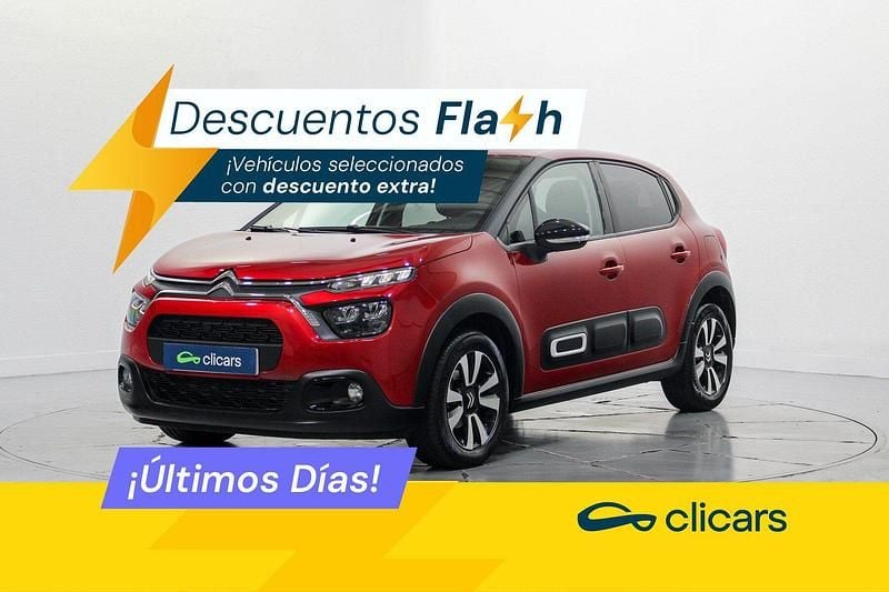 Rojo Usado 2024 Citroën C3 PureTech Utilitario | 13.990 € (Precio justo) - Imagen 1/4