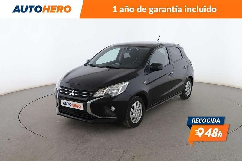 Negro Usado 2021 Mitsubishi Space Star Motion Berlina | 9428 € (Precio justo) - Imagen 1/3