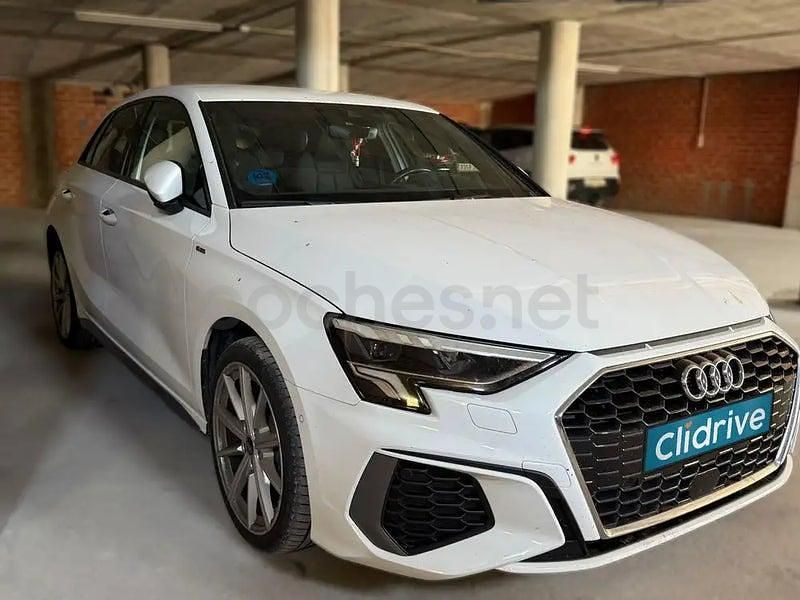 Usado Audi A3 S-Line 204 CV (150 kW) 2022 Blanco Berlina