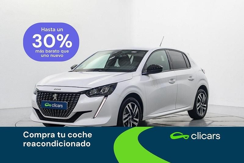 Blanco Usado 2022 Peugeot 208 Allure Utilitario | 16.290 € (Precio justo) - Imagen 1/4