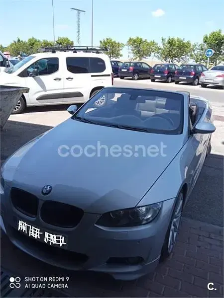 Usado BMW 320 Cabriolet 177 CV (130 kW) 2009 Gris / plata Descapotable