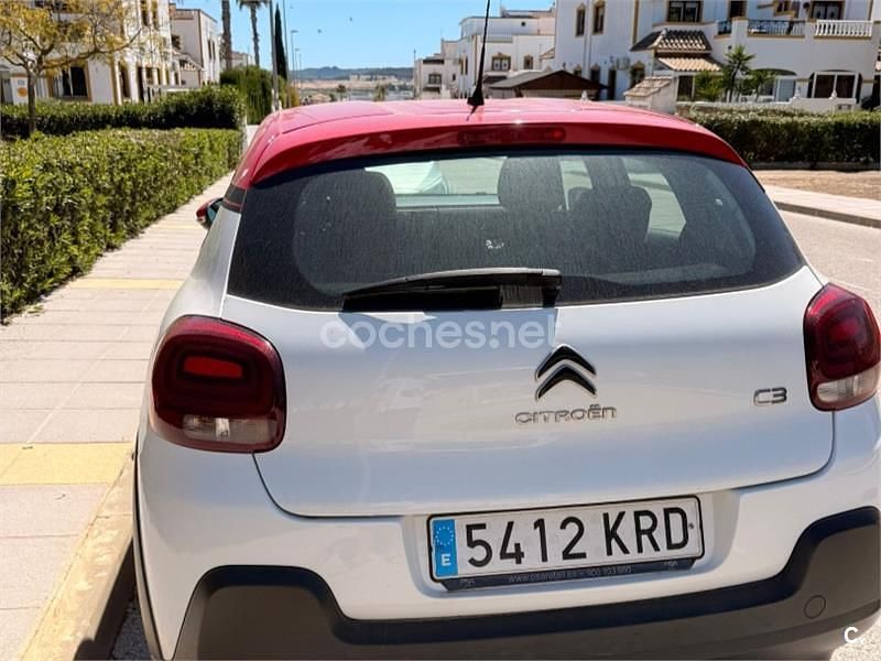 Usado Citroën C3 Feel 82 CV (60 kW) 2018 Blanco Utilitario