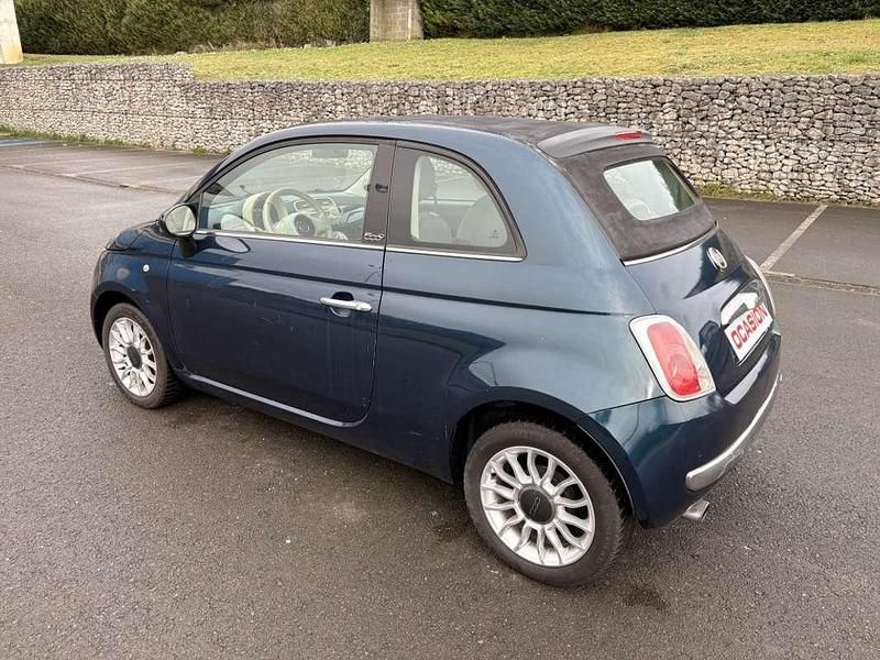 Usado Fiat 500 Lounge 95 HP (69 kW) 2011 Azul Citadino