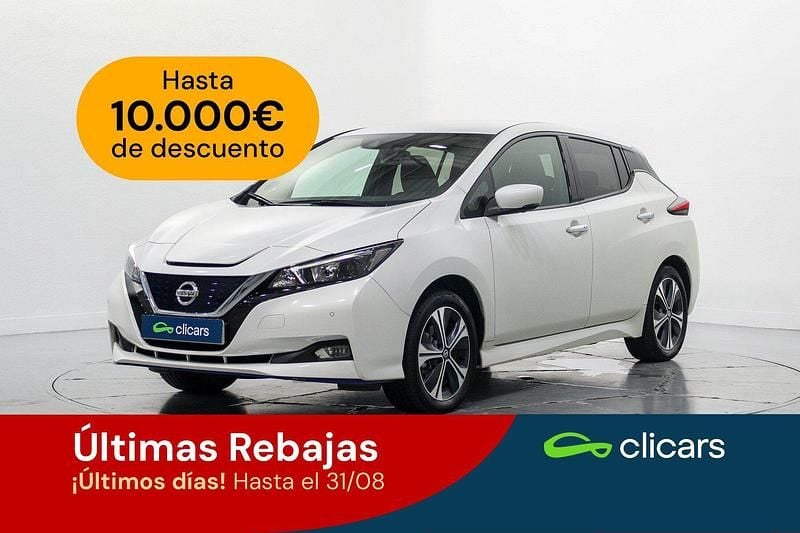 Blanco Usado 2021 Nissan Leaf N-Connecta Utilitario | 18.490 € (Precio justo) - Imagen 1/4