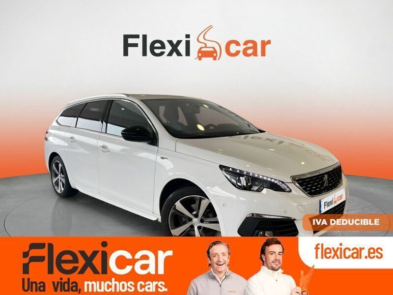 Blanco Usado 2021 Peugeot 308 GT Familiar | 14.690 € (Precio justo) - Imagen 1/4