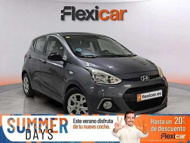 Gris Usado 2016 Hyundai i10 GO! Utilitario | 8490 € (Precio justo) - Imagen 1/4
