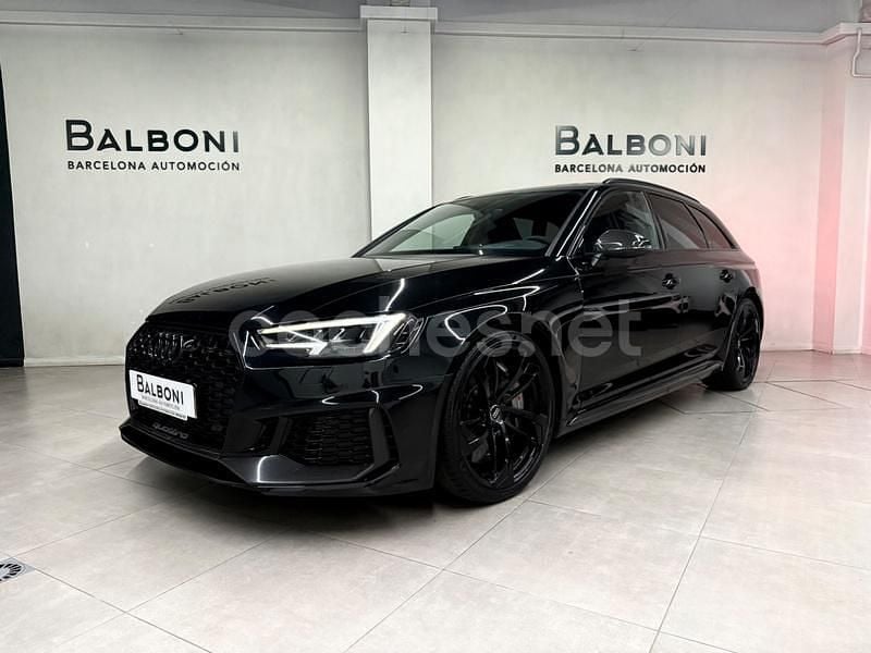 Usado Audi RS4 450 CV (330 kW) 2018 Negro Familiar