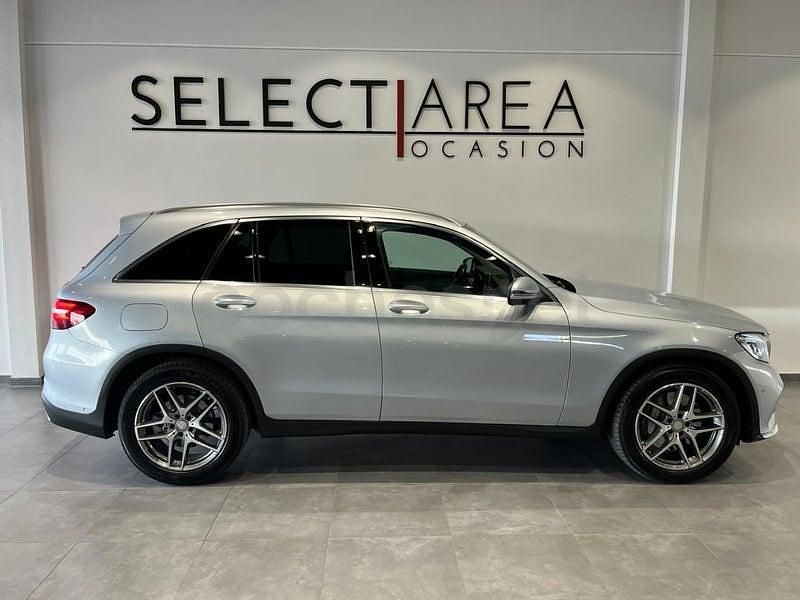 Usado Mercedes GLC250 AMG line 204 CV (150 kW) 2016 Gris / plata SUV