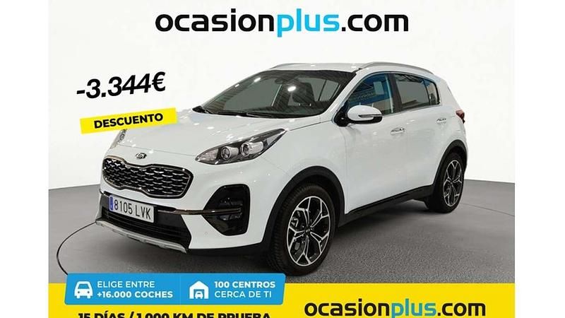 Blanco Usado 2021 Kia Sportage GT-Line SUV | 21.446 € (Precio justo) - Imagen 1/4