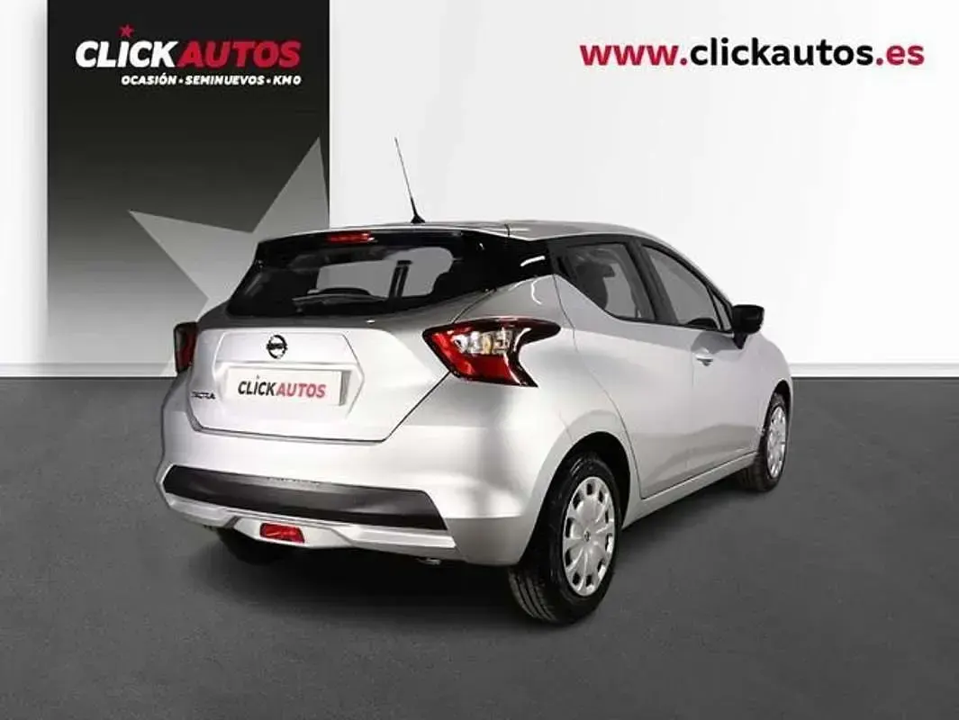 Używany Nissan Micra Acenta 101 KM (74 kW) 2023 Srebrny Hatchback