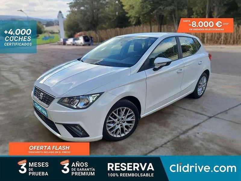 Usado Seat Ibiza Style 95 CV (69 kW) 2017 Blanco Utilitario