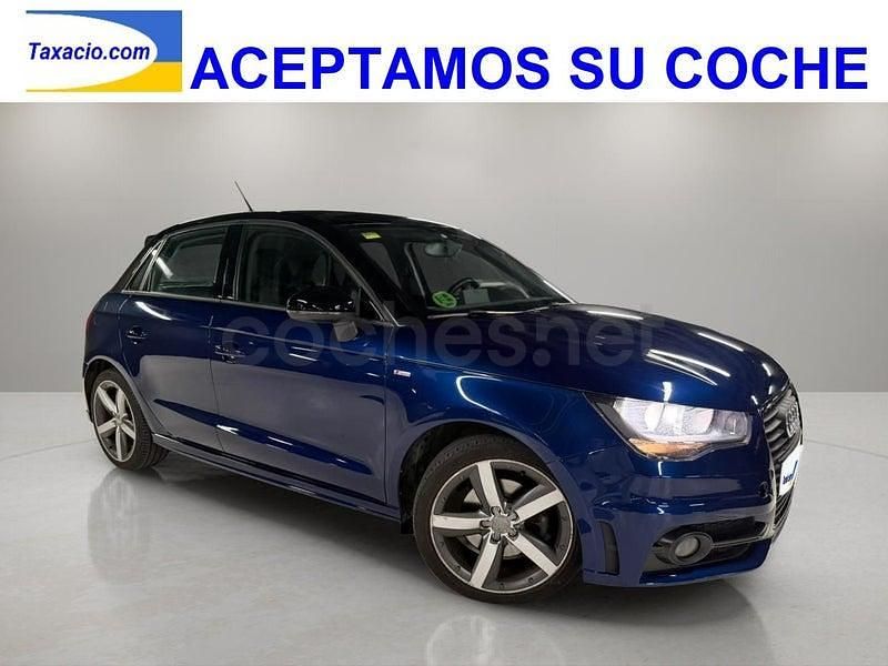 Brugt Audi A1 Sportback Ambition 122 HK (89 kW) 2014 Blå Hatchback