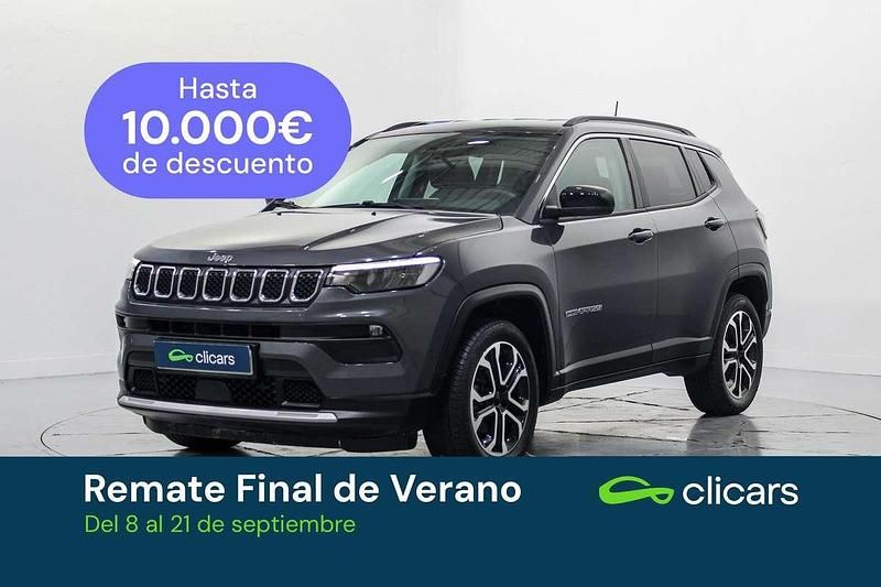 Gris Usado 2023 Jeep Compass Limited SUV | 23.190 € (Buen precio) - Imagen 1/4