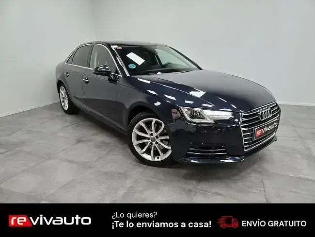 Usado Audi A4 150 CV (110 kW) 2017 Negro Berlina