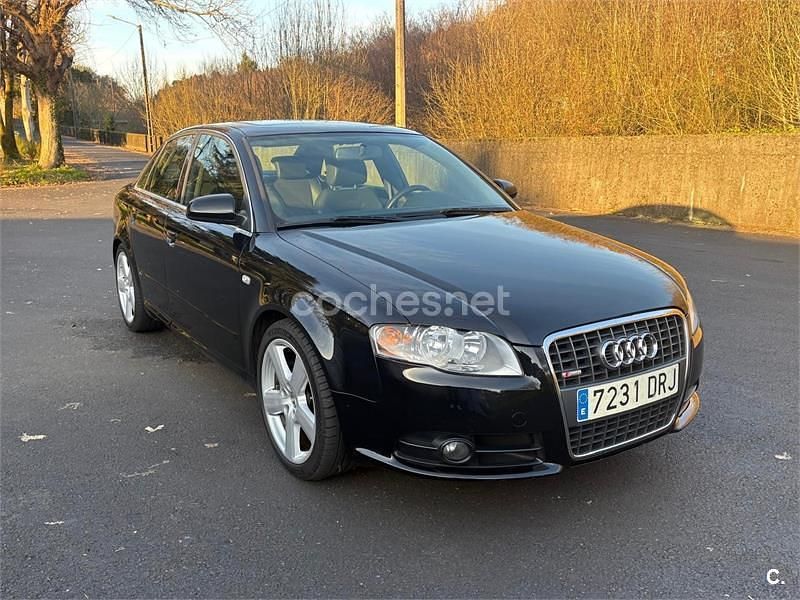 Usado Audi A4 S-Line 163 CV (119 kW) 2005 Negro Berlina