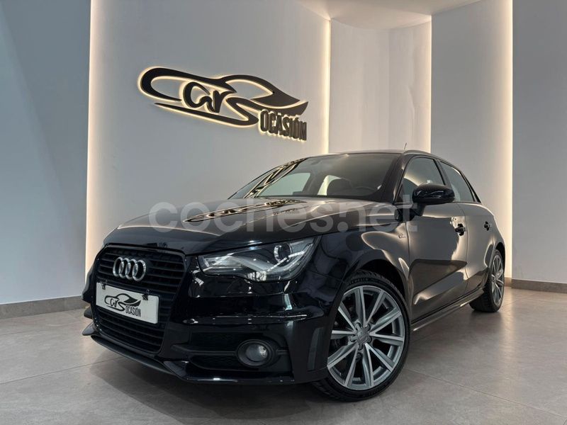 Negro Usado 2014 Audi A1 Sportback S-Line Utilitario | 11.999 € (Un poco caro) - Imagen 1/4