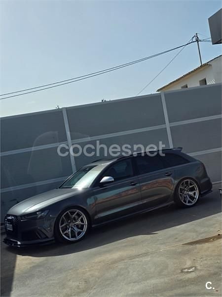 Usado Audi RS6 Sport 560 CV (411 kW) 2015 Gris / plata Familiar