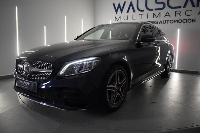 Usado Mercedes C220 196 CV (144 kW) 2019 Azul Familiar