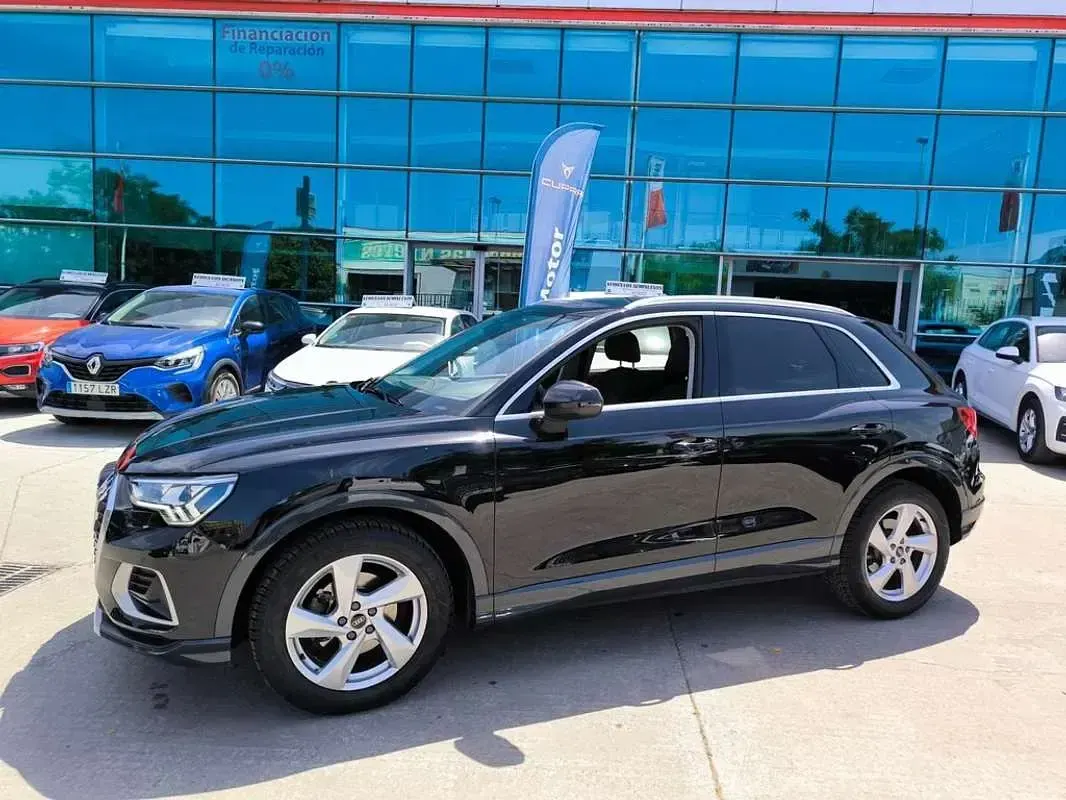 Usado Audi Q3 Sport 150 CV (110 kW) 2021 Negro SUV