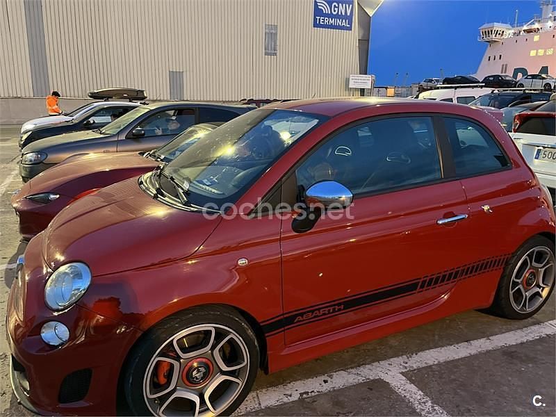 Usado Abarth 500 135 CV (99 kW) 2009 Rojo Berlina