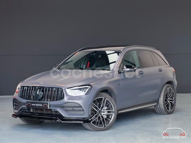 Usado Mercedes GLC43 AMG AMG 390 CV (286 kW) 2021 Gris / plata SUV