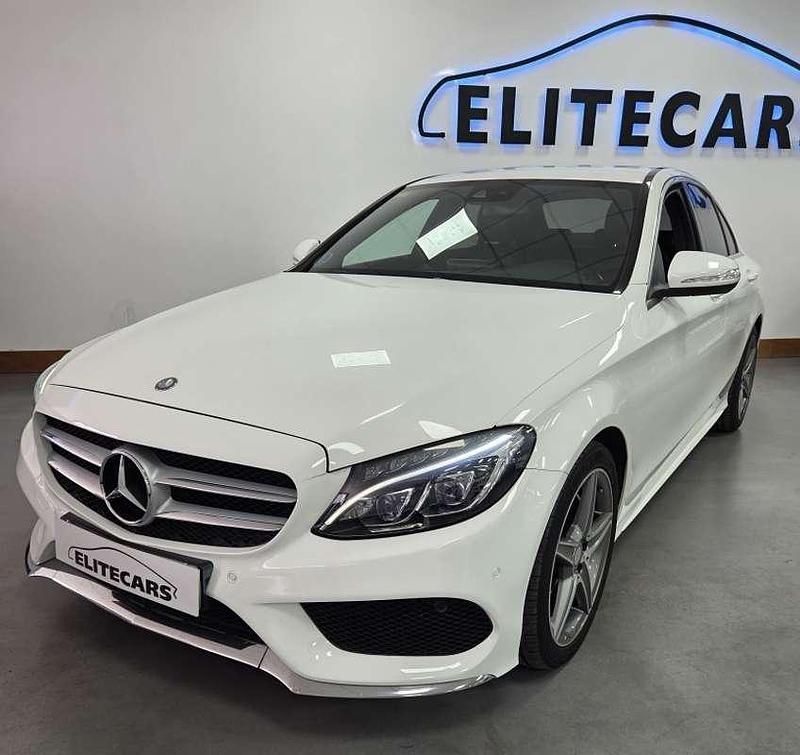 Usado Mercedes C220 Avantgarde Edition 170 CV (125 kW) 2014 Blanco Berlina