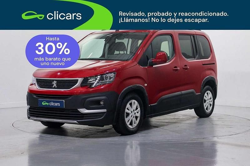 Usado Peugeot Rifter Active 102 CV (75 kW) 2019 Rojo Monovolumen