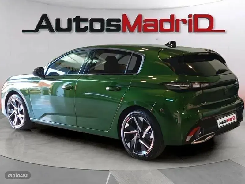 Usado Peugeot 308 Allure 130 CV (95 kW) 2024 Verde Berlina
