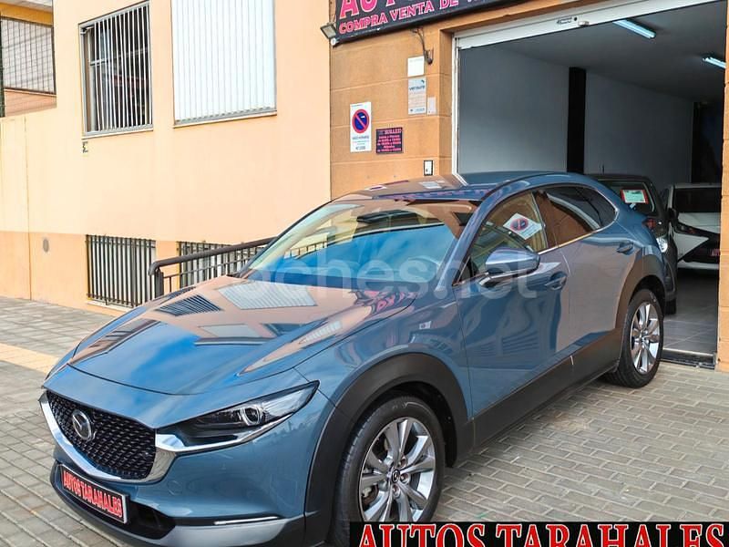 Gris / plata Usado 2021 Mazda CX-30 SUV | 21.990 € (Precio justo) - Imagen 1/4