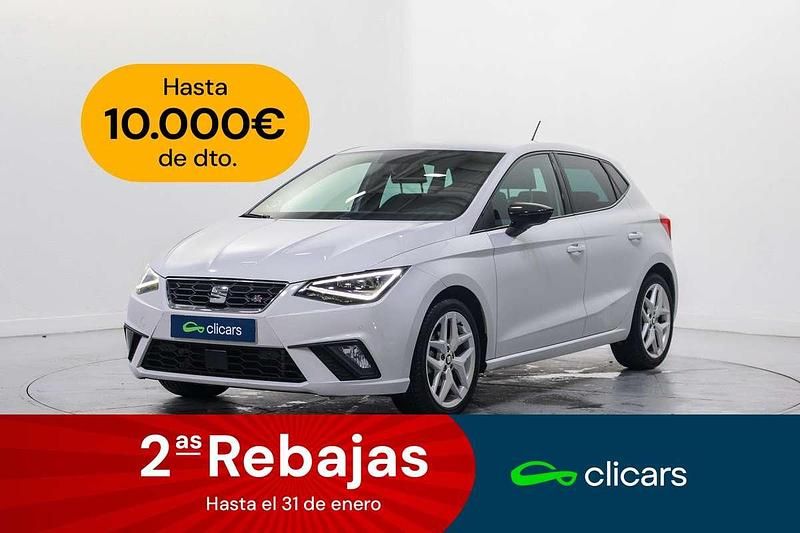 Usado Seat Ibiza FR 110 CV (80 kW) 2021 Blanco Utilitario