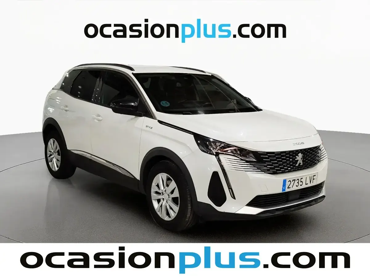 Usado Peugeot 3008 Style 130 CV (95 kW) 2021 Blanco SUV