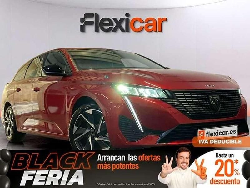 Burdeos Usado 2024 Peugeot 308 SW Allure Familiar | 18.490 € (Un poco caro) - Imagen 1/4