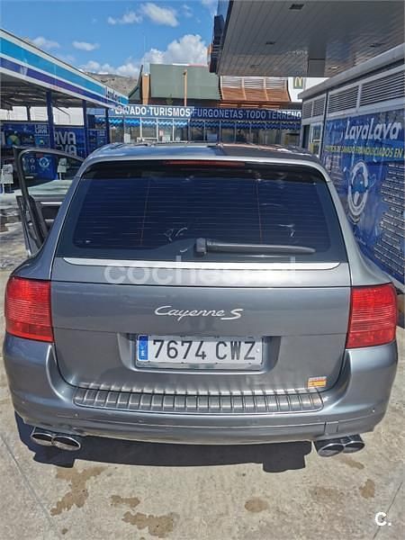 Usado Porsche Cayenne S 340 CV (250 kW) 2004 Gris / plata SUV