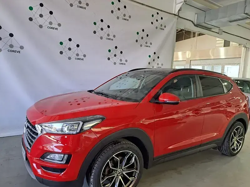 Usado Hyundai Tucson 116 CV (85 kW) 2019 Rojo SUV