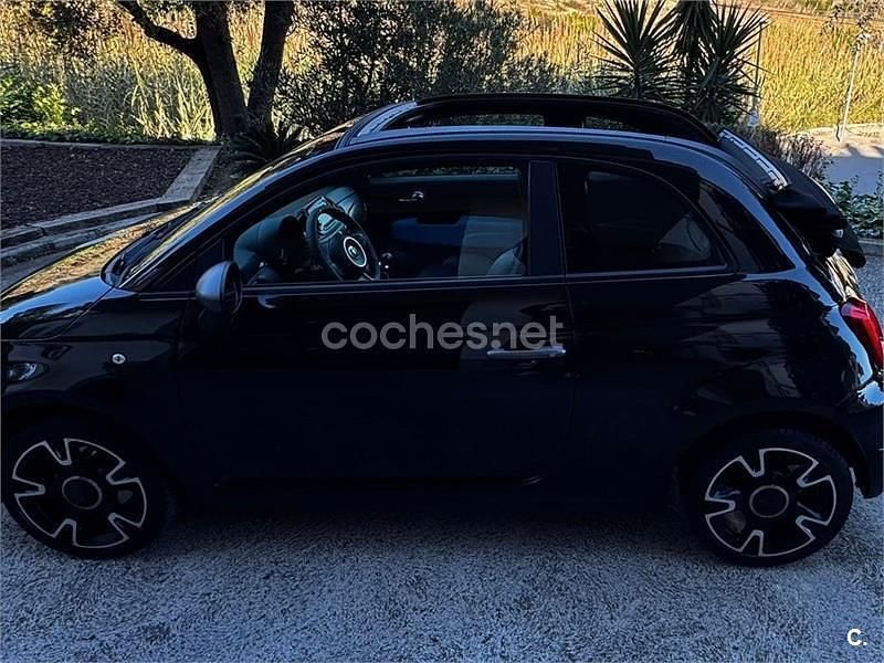 Usado Fiat 500C S 69 CV (50 kW) 2018 Negro Descapotable