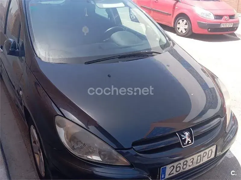 Usado Peugeot 307 110 CV (80 kW) 2005 Negro Familiar